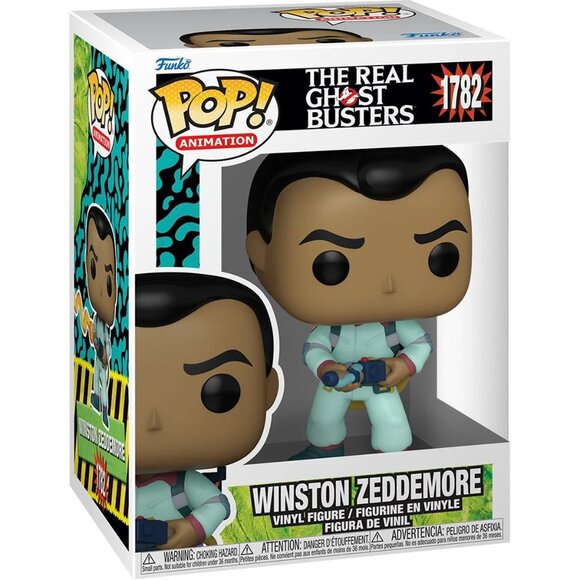 Funko Pop! The Real Ghostbusters - Winston Zeddemore #1782 - Picture 3 of 3